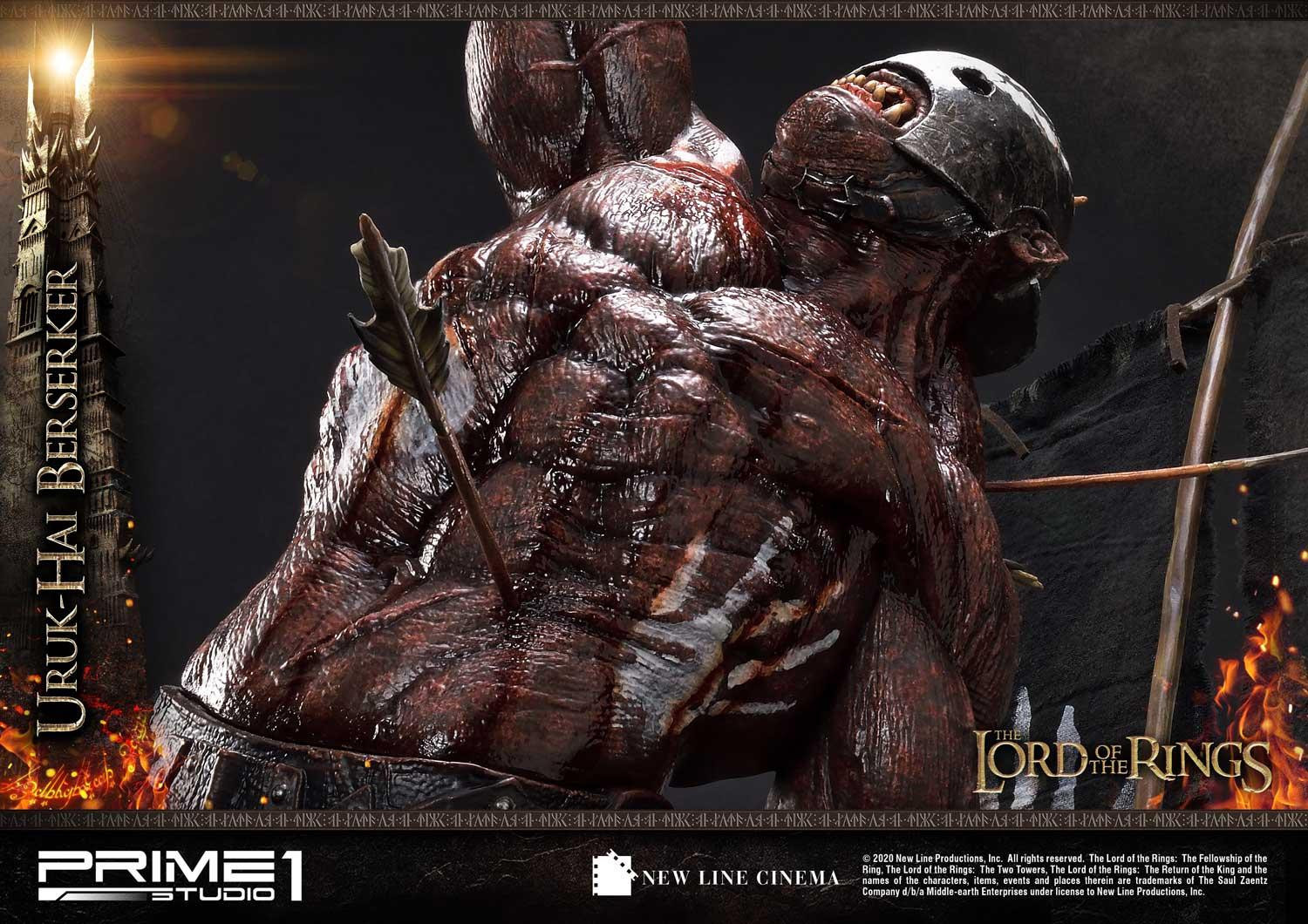 Lord of the Rings: The Two Towers - Uruk-Hai Berserker - Premium Masterline (PMLOTR-04) - 1/4 (Prime 1 Studio) photo 24