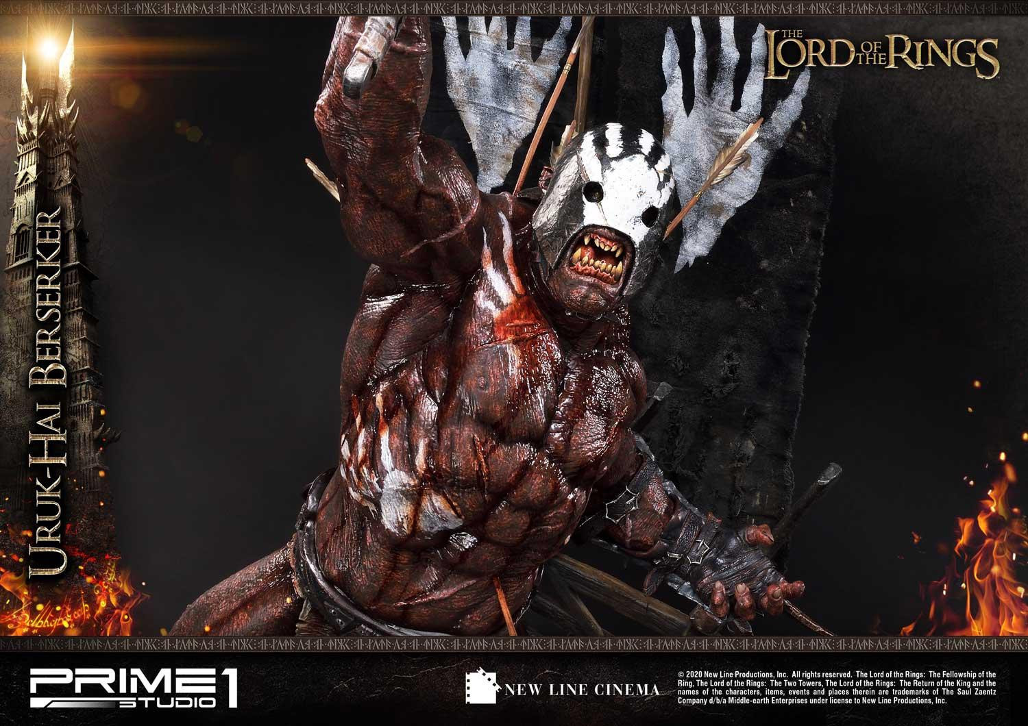 Lord of the Rings: The Two Towers - Uruk-Hai Berserker - Premium Masterline (PMLOTR-04) - 1/4 (Prime 1 Studio) photo 26
