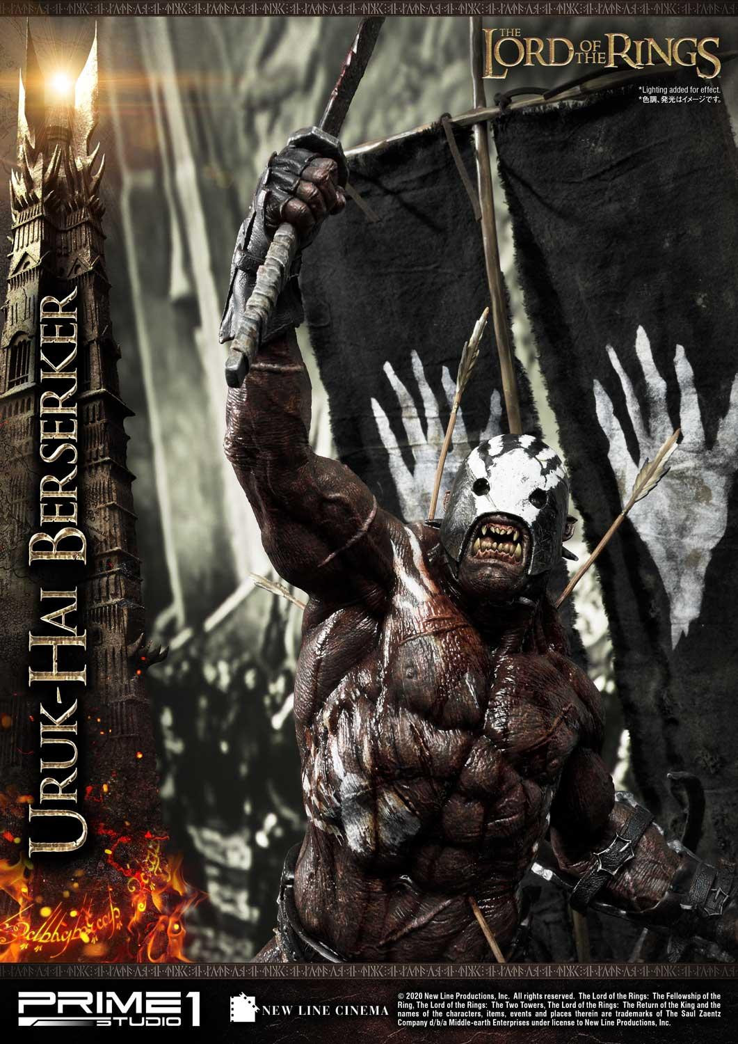 Lord of the Rings: The Two Towers - Uruk-Hai Berserker - Premium Masterline (PMLOTR-04) - 1/4 (Prime 1 Studio) photo 29