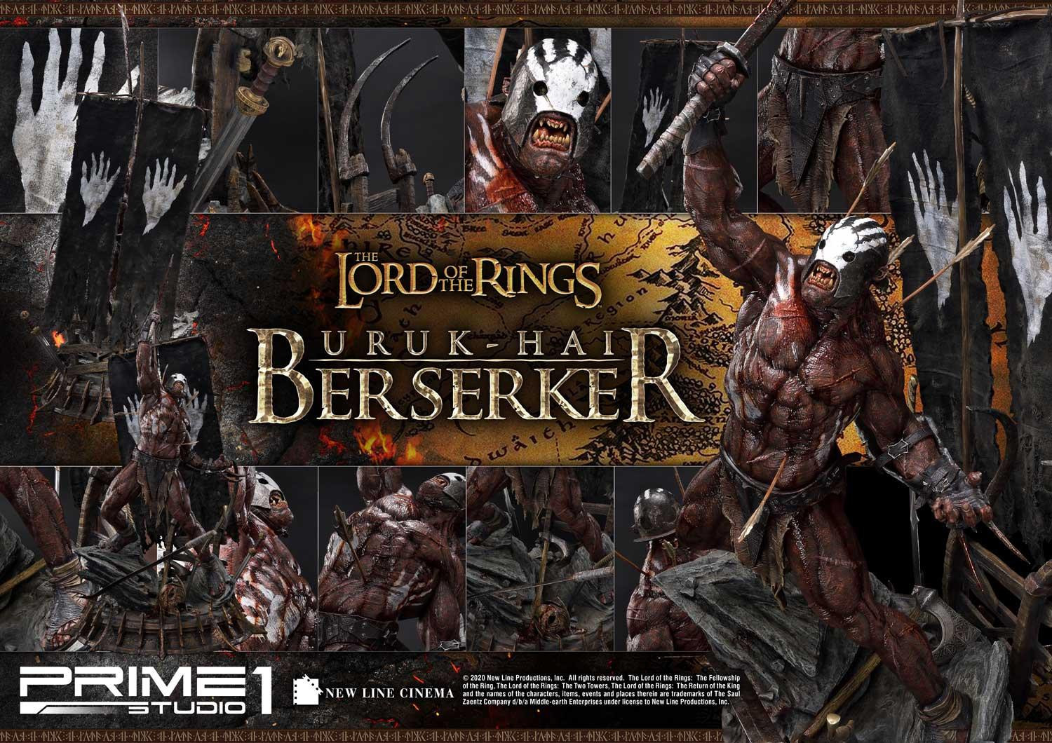 Lord of the Rings: The Two Towers - Uruk-Hai Berserker - Premium Masterline (PMLOTR-04) - 1/4 (Prime 1 Studio) photo 31