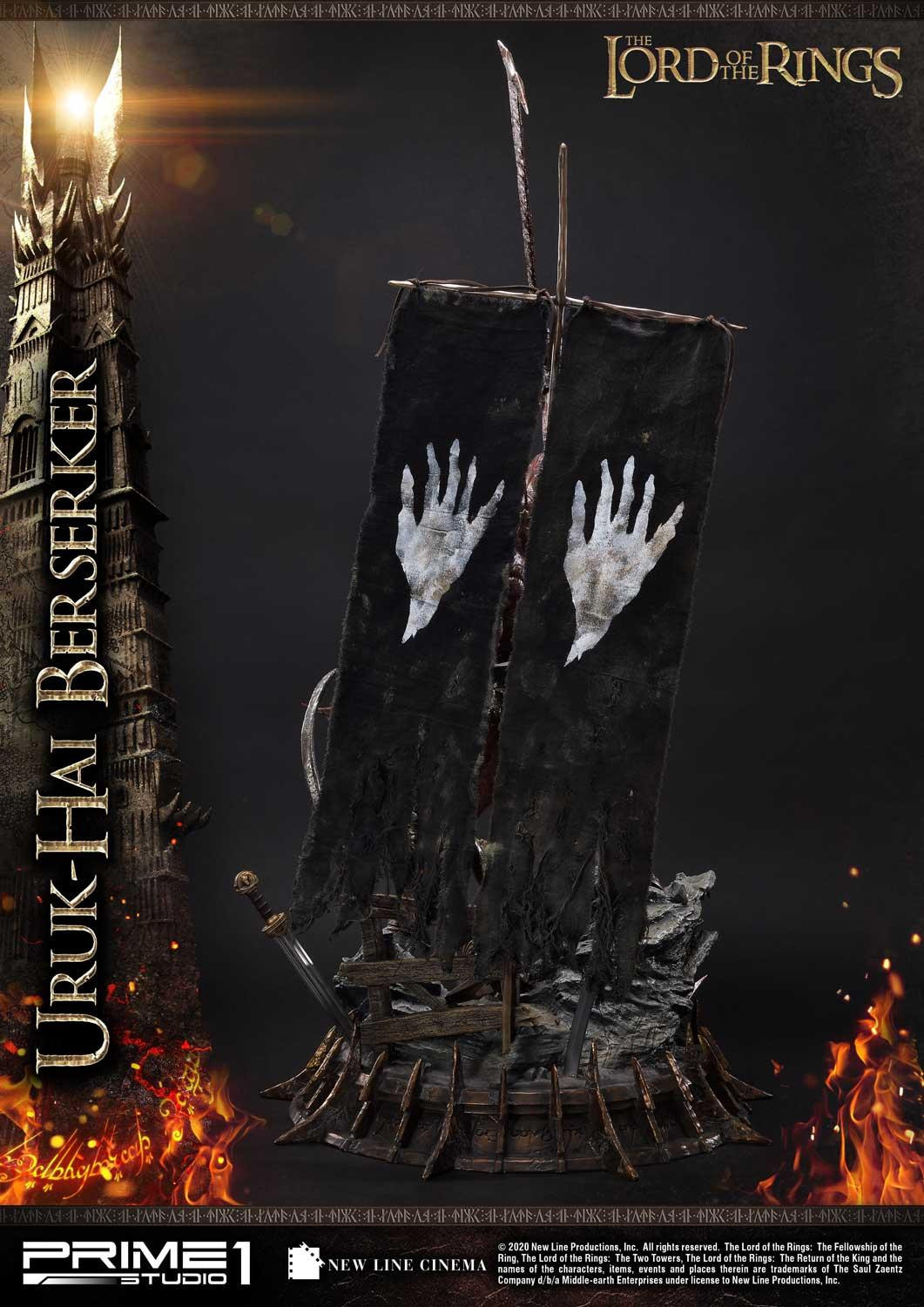 Lord of the Rings: The Two Towers - Uruk-Hai Berserker - Premium Masterline (PMLOTR-04) - 1/4 (Prime 1 Studio) photo 34