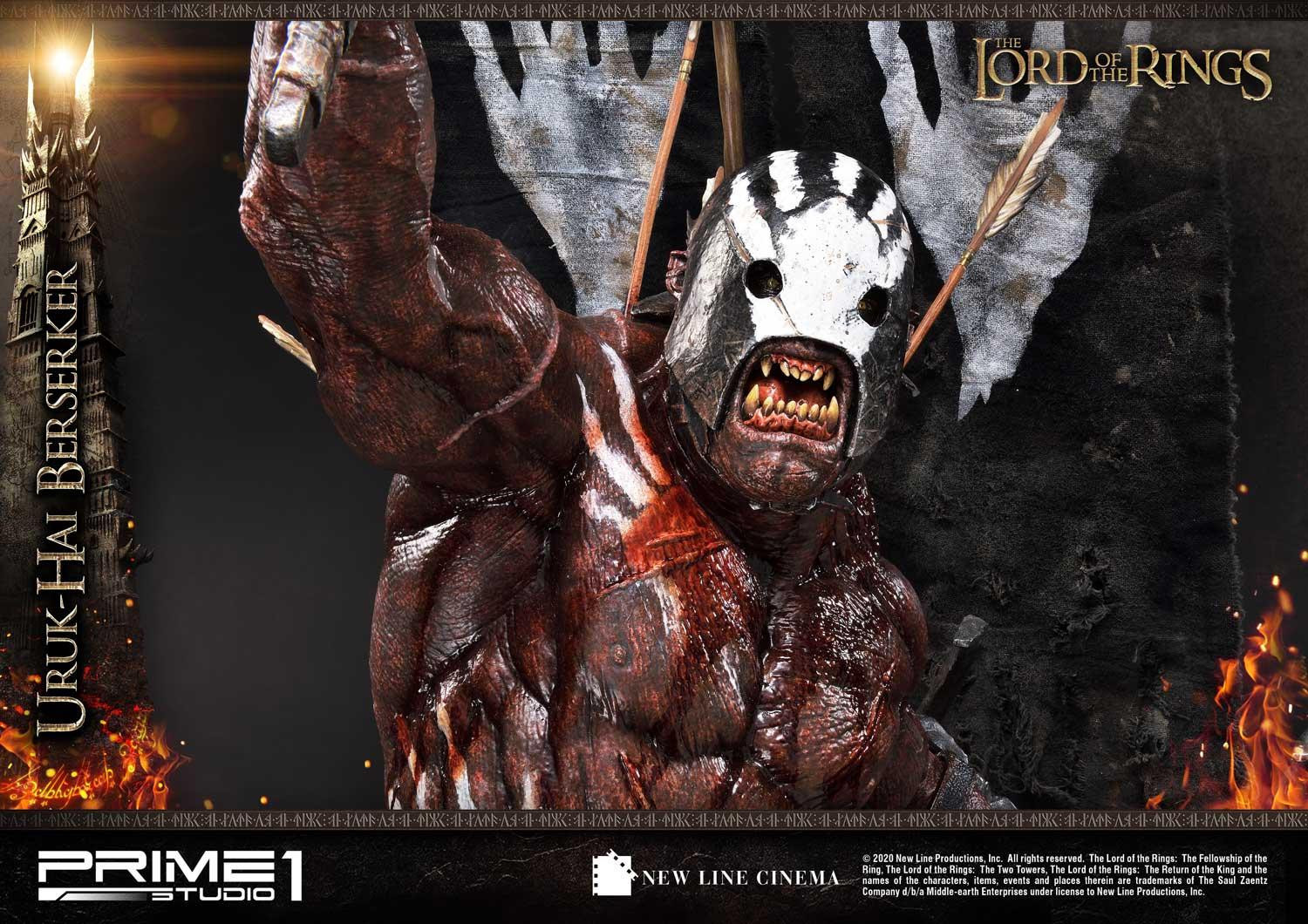 Lord of the Rings: The Two Towers - Uruk-Hai Berserker - Premium Masterline (PMLOTR-04) - 1/4 (Prime 1 Studio) photo 42
