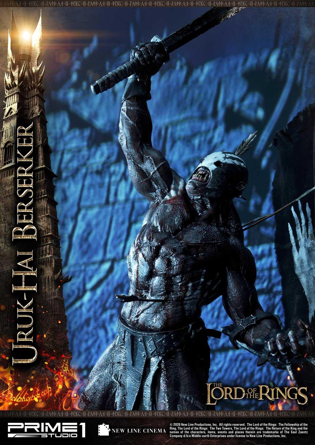 Lord of the Rings: The Two Towers - Uruk-Hai Berserker - Premium Masterline (PMLOTR-04) - 1/4 (Prime 1 Studio) photo 45