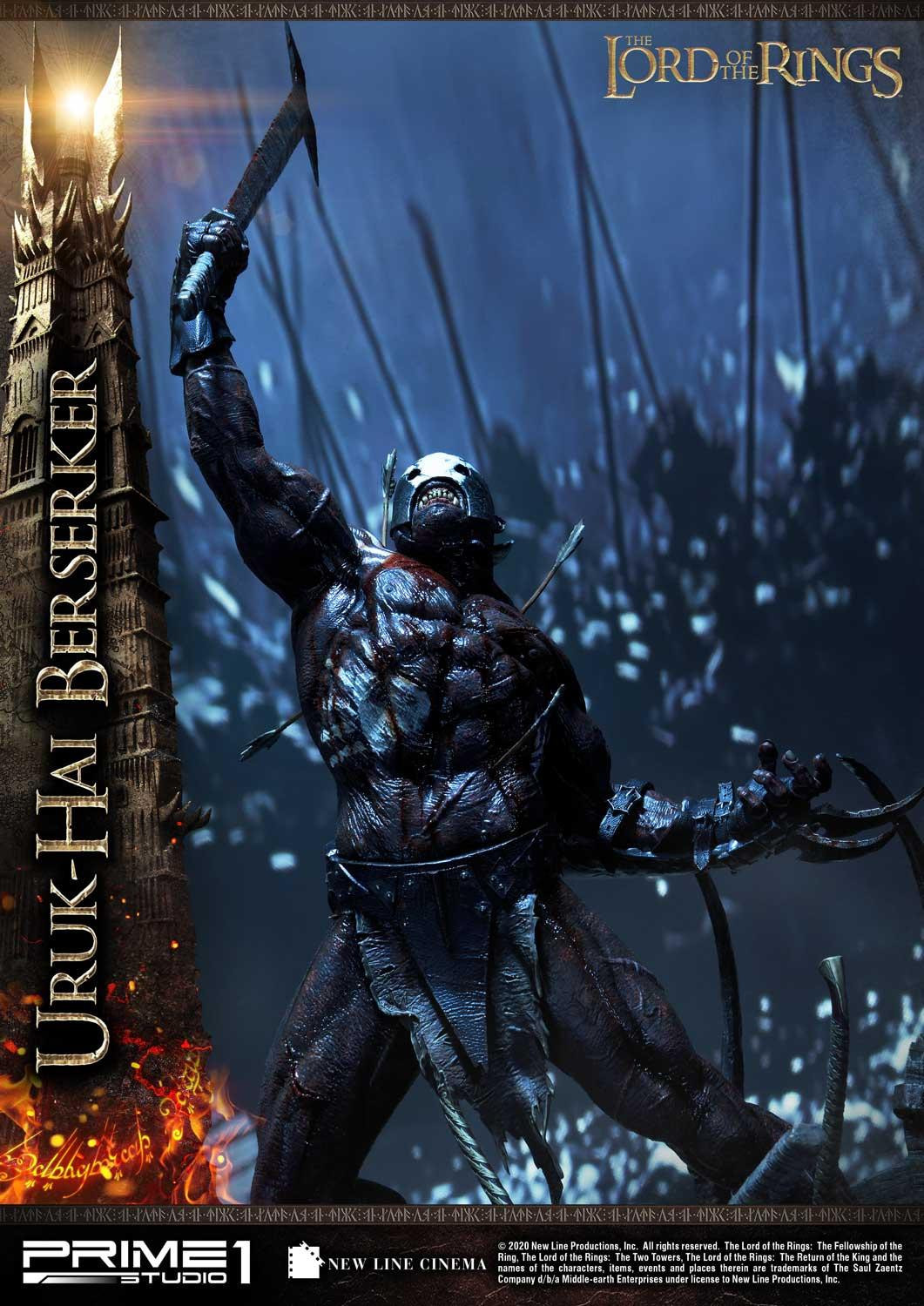 Lord of the Rings: The Two Towers - Uruk-Hai Berserker - Premium Masterline (PMLOTR-04) - 1/4 (Prime 1 Studio) photo 47