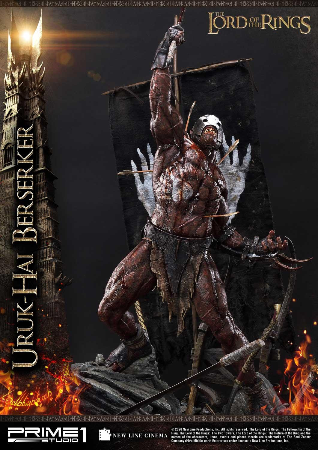Lord of the Rings: The Two Towers - Uruk-Hai Berserker - Premium Masterline (PMLOTR-04) - 1/4 (Prime 1 Studio) photo 48