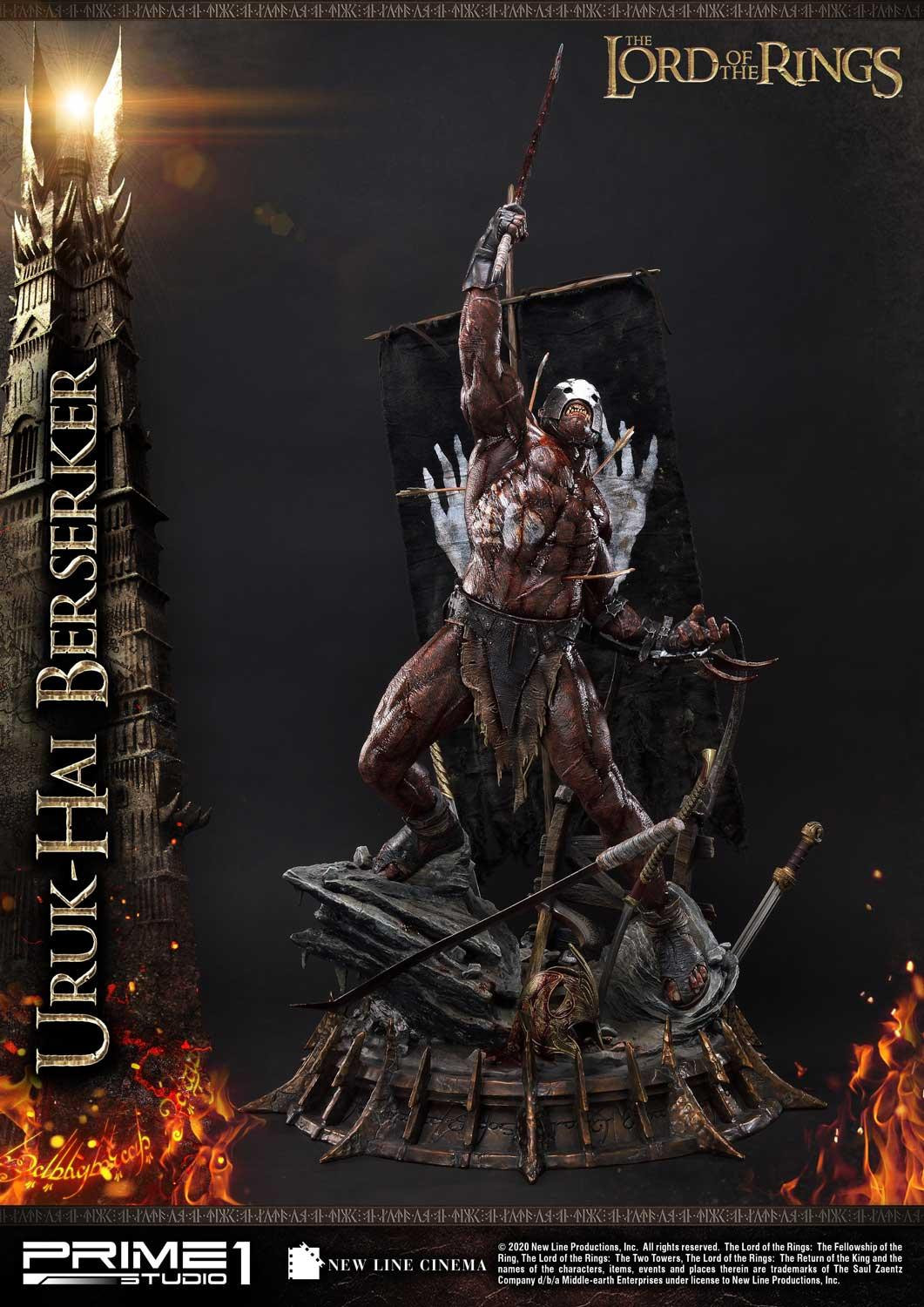 Lord of the Rings: The Two Towers - Uruk-Hai Berserker - Premium Masterline (PMLOTR-04) - 1/4 (Prime 1 Studio) photo 49