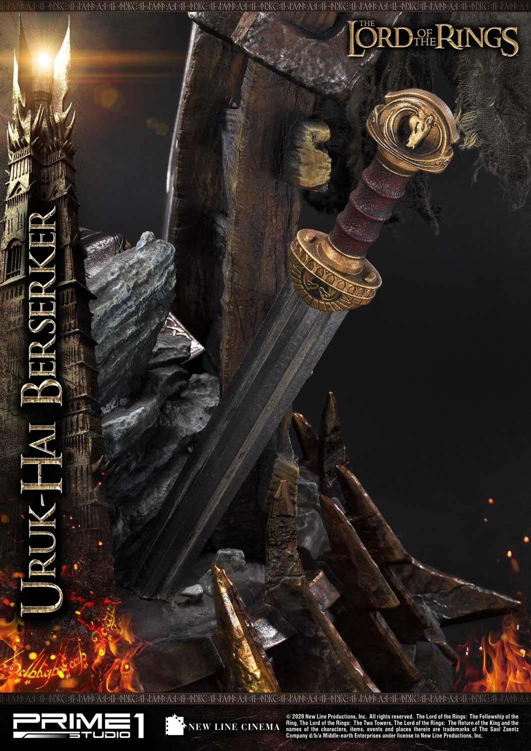 Lord of the Rings: The Two Towers - Uruk-Hai Berserker - Premium Masterline (PMLOTR-04) - 1/4 (Prime 1 Studio) photo 53