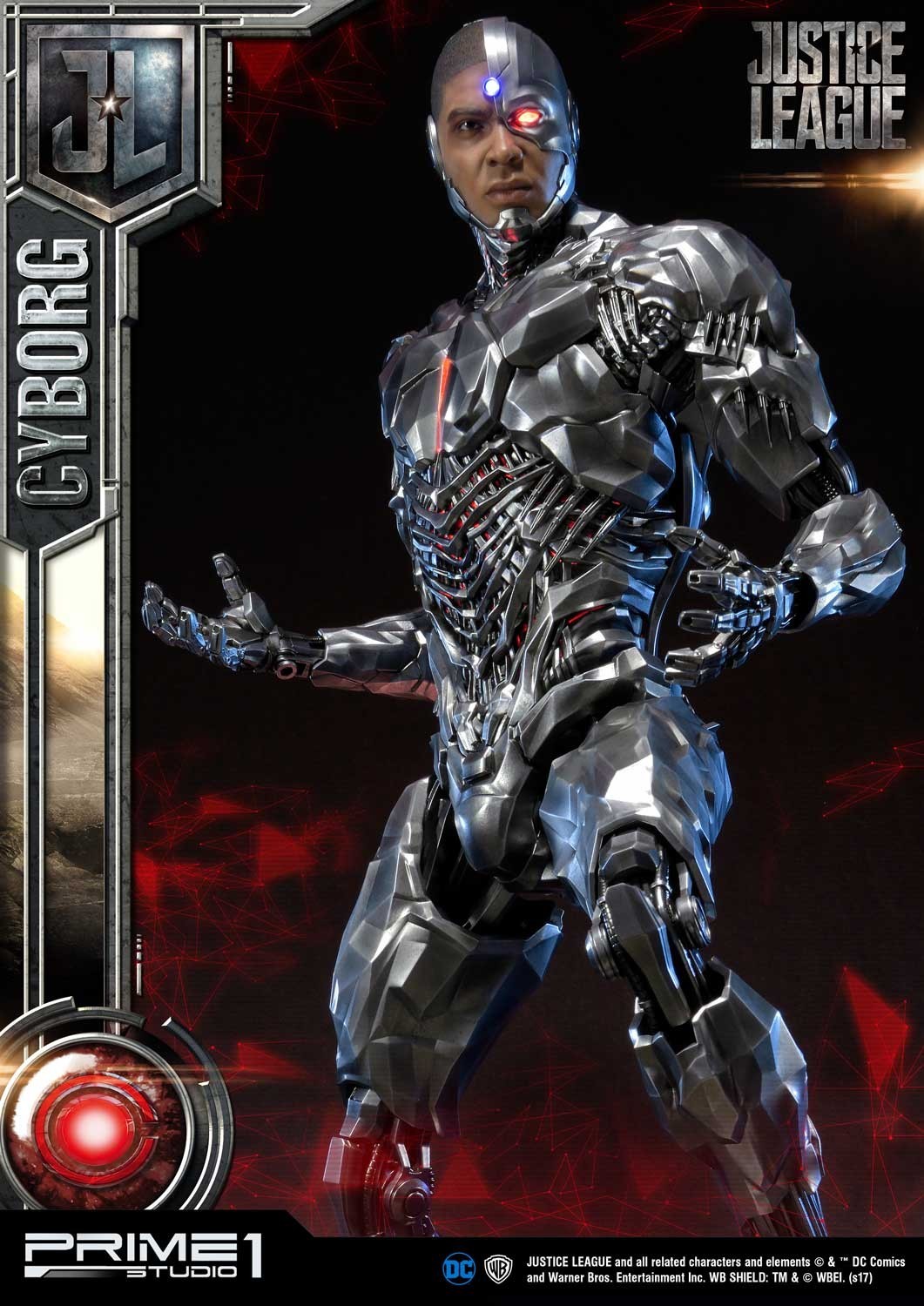 Justice League - Cyborg - Museum Masterline Series (MMJL-03) - 1/3 (Prime 1 Studio)