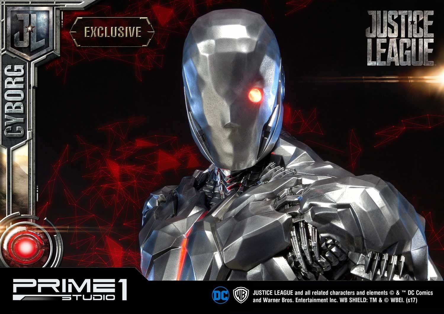 Justice League - Cyborg - Museum Masterline Series  (MMJL-03) - 1/3 (Prime 1 Studio) photo 3