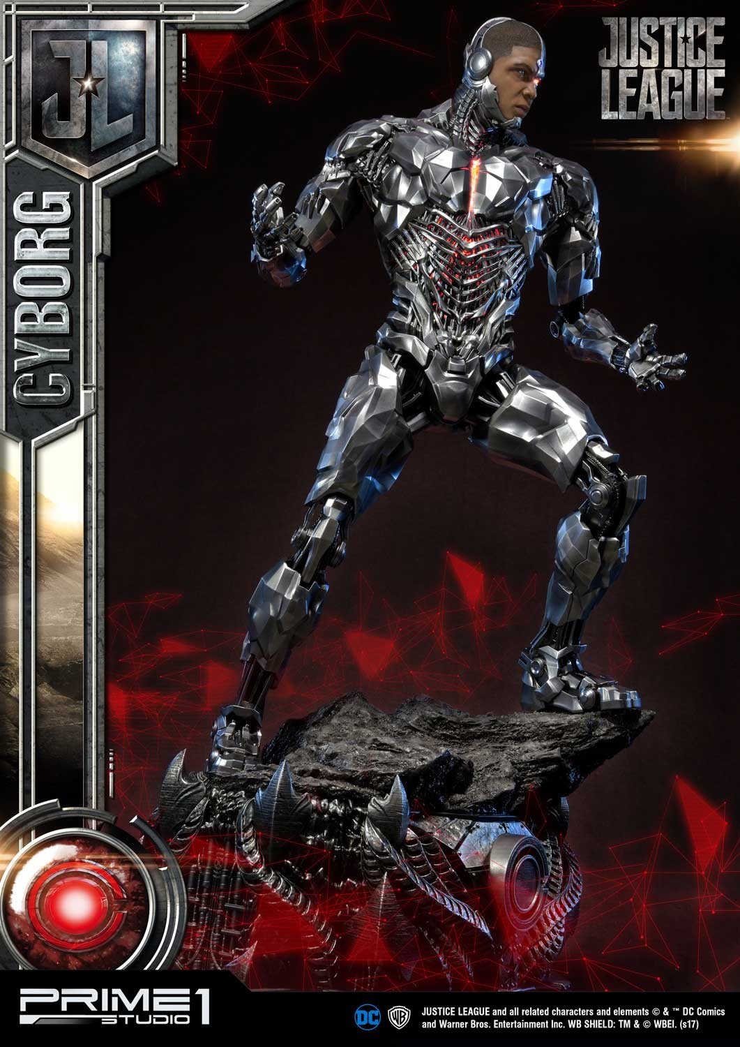 Justice League - Cyborg - Museum Masterline Series  (MMJL-03) - 1/3 (Prime 1 Studio) photo 5