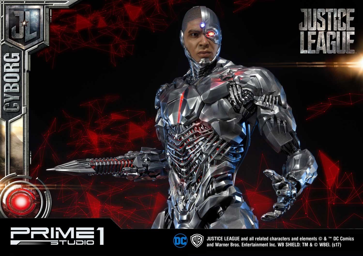 Justice League - Cyborg - Museum Masterline Series  (MMJL-03) - 1/3 (Prime 1 Studio) photo 6