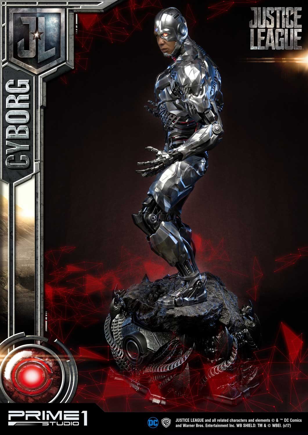Justice League - Cyborg - Museum Masterline Series  (MMJL-03) - 1/3 (Prime 1 Studio) photo 8