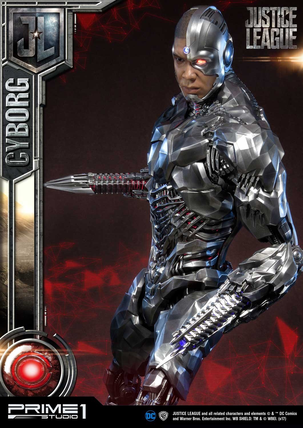Justice League - Cyborg - Museum Masterline Series  (MMJL-03) - 1/3 (Prime 1 Studio) photo 10