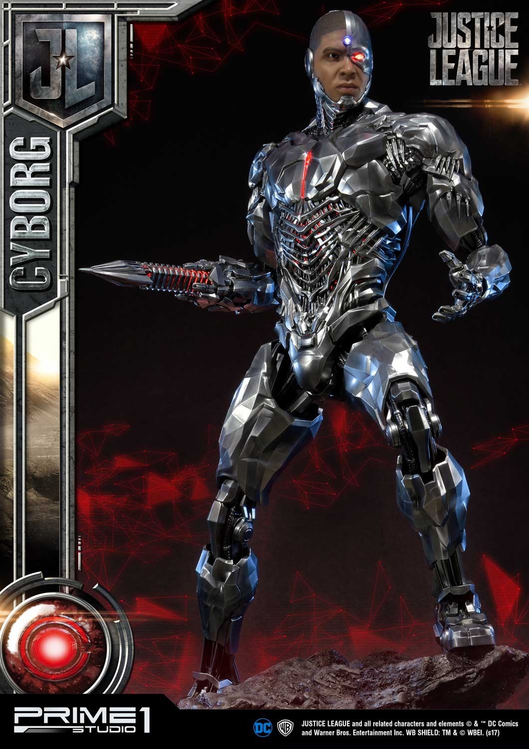 Justice League - Cyborg - Museum Masterline Series  (MMJL-03) - 1/3 (Prime 1 Studio) photo 17