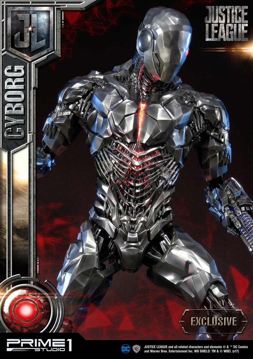 Justice League - Cyborg - Museum Masterline Series  (MMJL-03) - 1/3 (Prime 1 Studio) photo 25