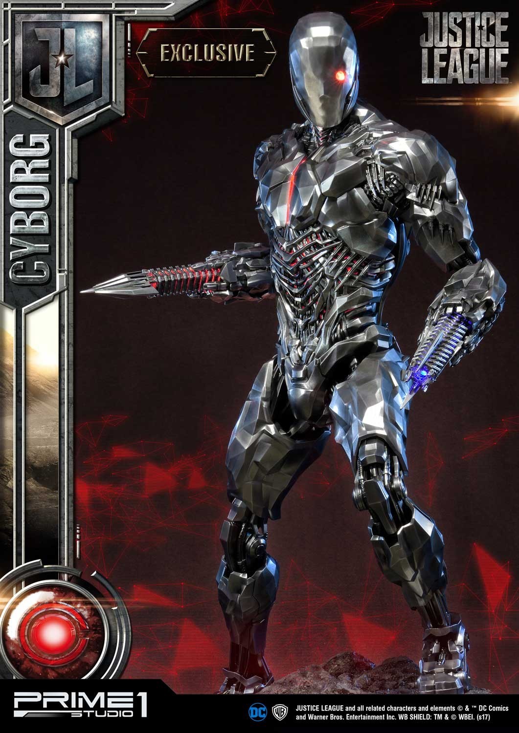 Justice League - Cyborg - Museum Masterline Series  (MMJL-03) - 1/3 (Prime 1 Studio) photo 34