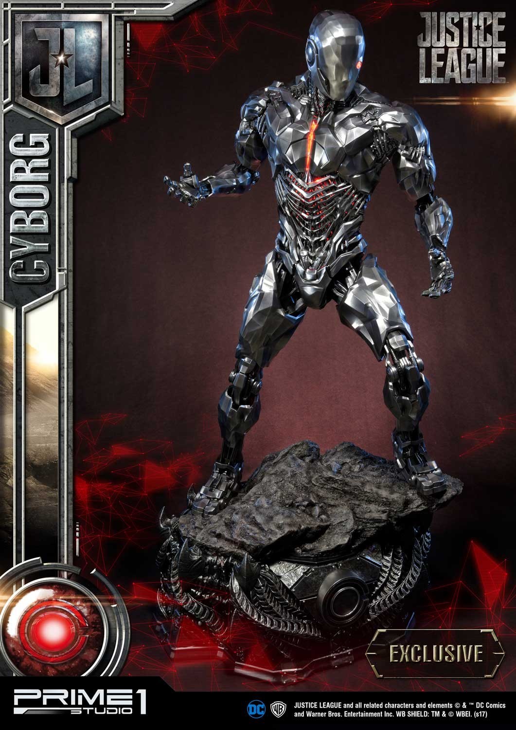 Justice League - Cyborg - Museum Masterline Series  (MMJL-03) - 1/3 (Prime 1 Studio) photo 35