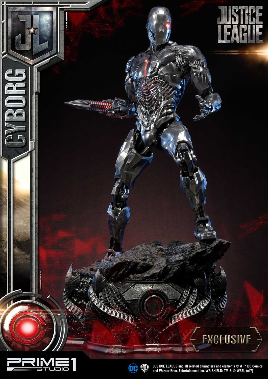 Justice League - Cyborg - Museum Masterline Series  (MMJL-03) - 1/3 (Prime 1 Studio) photo 37