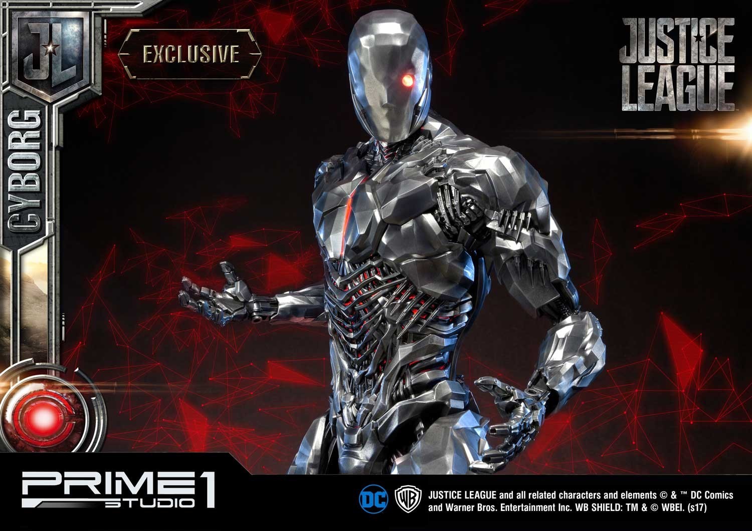 Justice League - Cyborg - Museum Masterline Series  (MMJL-03) - 1/3 (Prime 1 Studio) photo 38