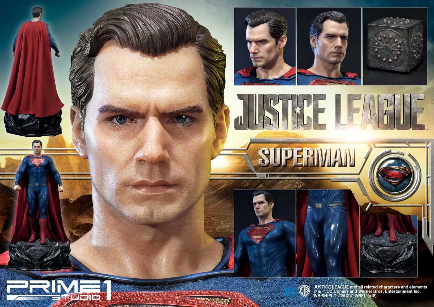Justice League - Superman - Museum Masterline Series (MMJL-06) - 1/3 (Prime 1 Studio) photo 14