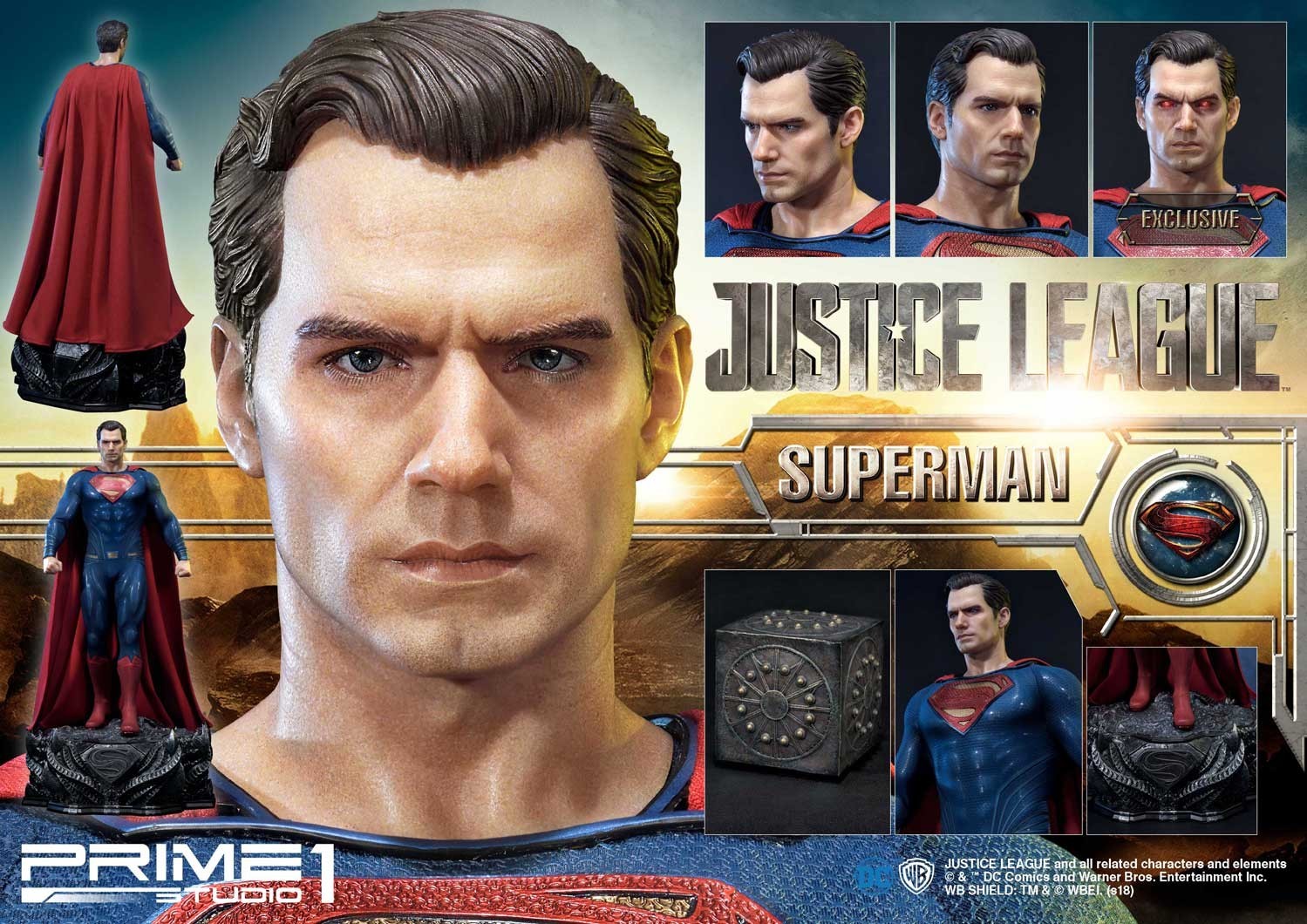 Justice League - Superman - Museum Masterline Series (MMJL-06) - 1/3 (Prime 1 Studio) photo 20