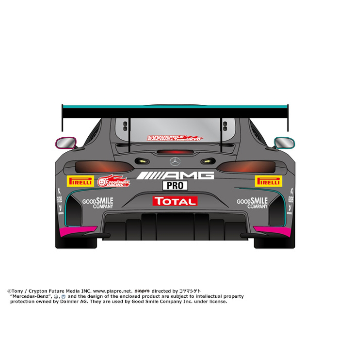 Good Smile Racing - Hatsune Miku - Itasha - 1/32 - AMG 2017 SPA24H Finals Ver. (GOOD SMILE Racing) photo 2