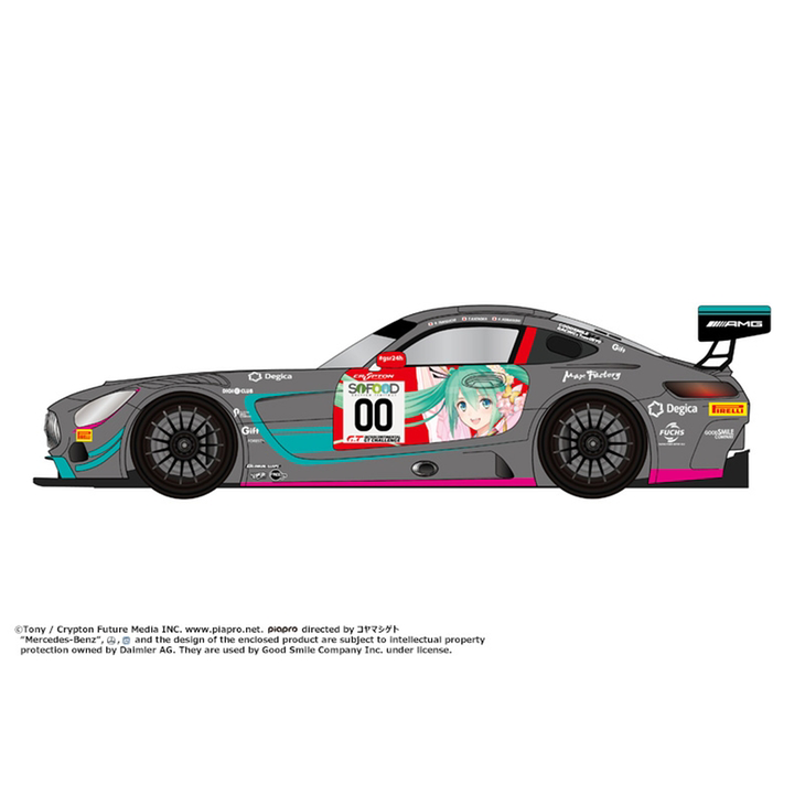 Good Smile Racing - Hatsune Miku - Itasha - 1/32 - AMG 2017 SPA24H Finals Ver. (GOOD SMILE Racing) photo 3