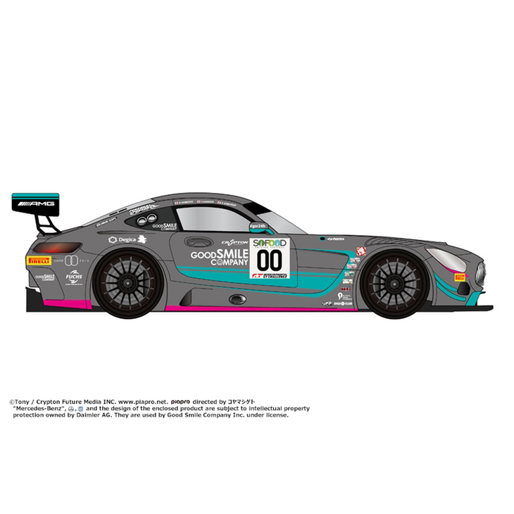 Good Smile Racing - Hatsune Miku - Itasha - 1/32 - AMG 2017 SPA24H Finals Ver. (GOOD SMILE Racing) photo 4
