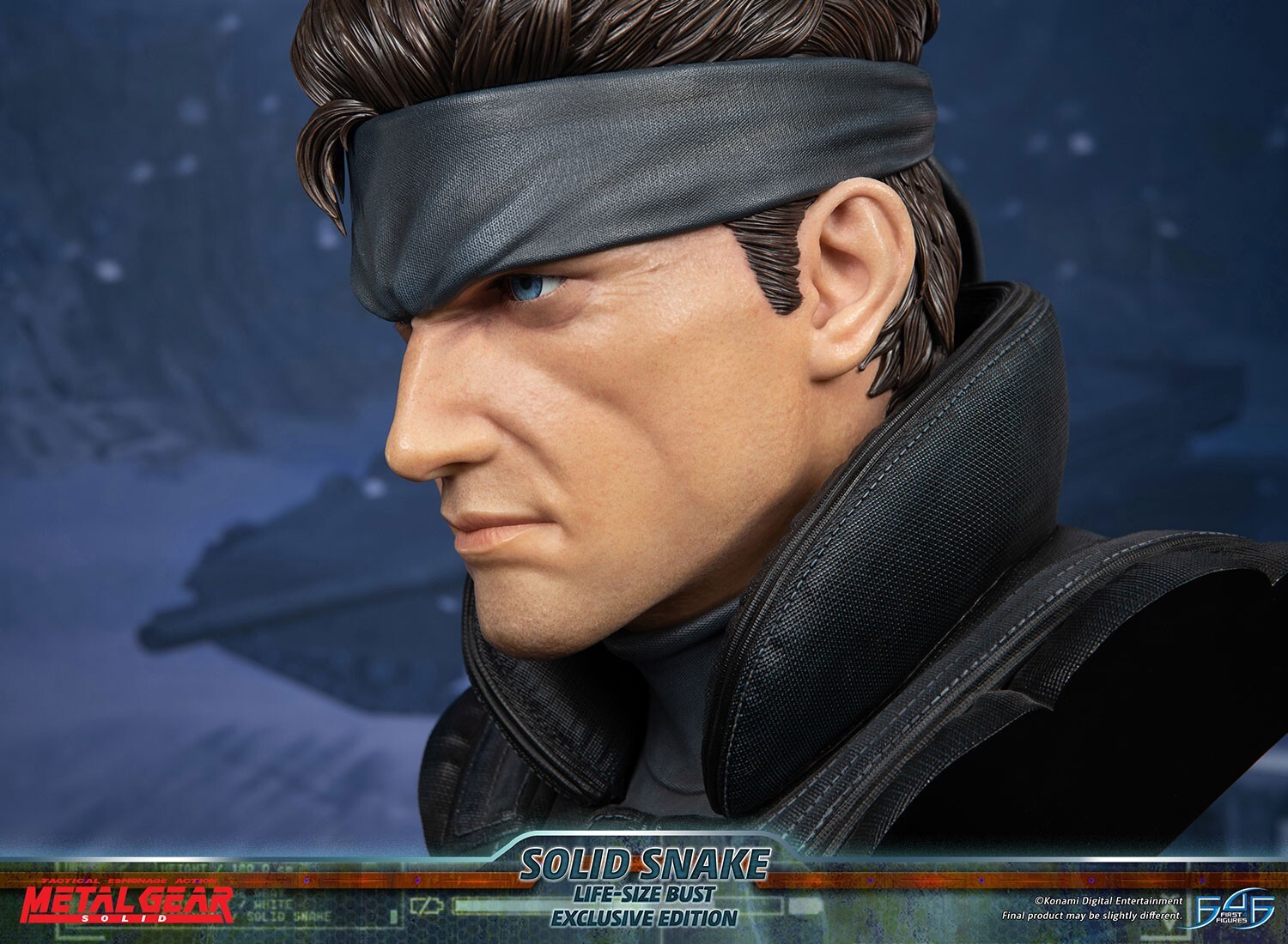 Metal Gear Solid - Solid Snake - Bust - Life-Size Bust - 1/1 - Exclusive (First 4 Figures) photo 3