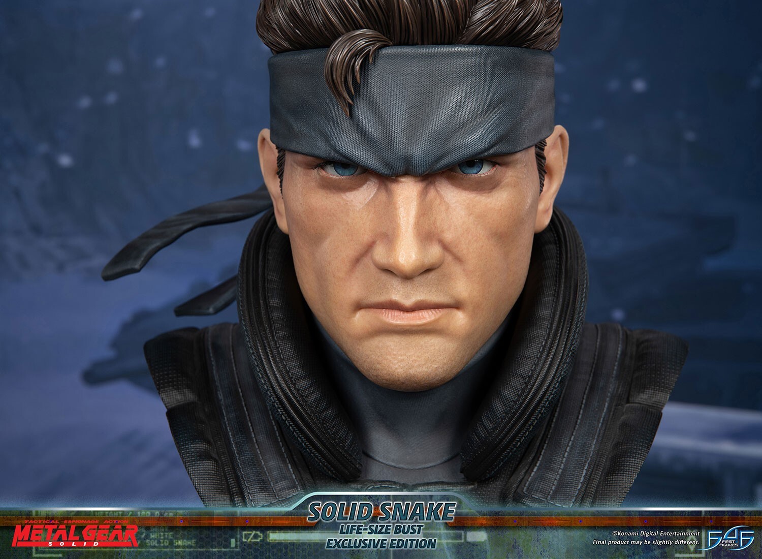 Metal Gear Solid - Solid Snake - Bust - Life-Size Bust - 1/1 - Exclusive (First 4 Figures) photo 4