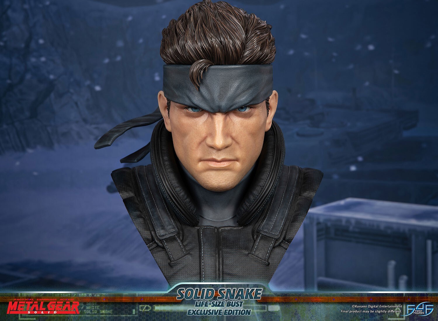 Metal Gear Solid - Solid Snake - Bust - Life-Size Bust - 1/1 - Exclusive (First 4 Figures) photo 5