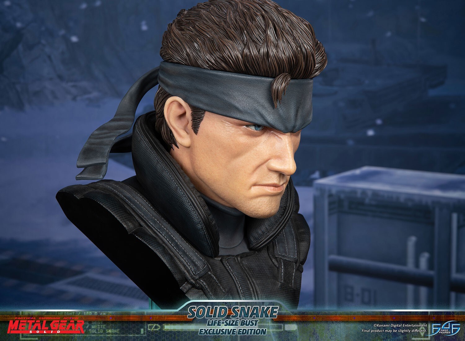 Metal Gear Solid - Solid Snake - Bust - Life-Size Bust - 1/1 - Exclusive (First 4 Figures) photo 6