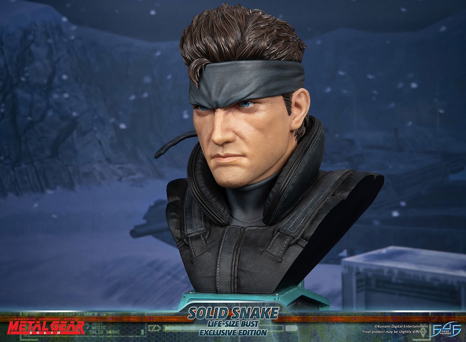 Metal Gear Solid - Solid Snake - Bust - Life-Size Bust - 1/1 - Exclusive (First 4 Figures) photo 7