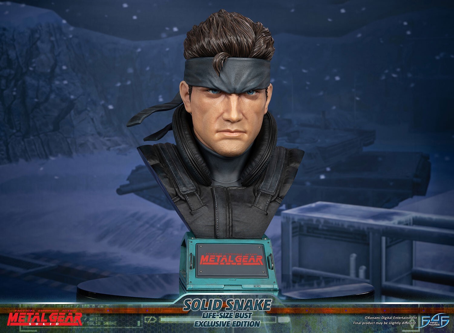 Metal Gear Solid - Solid Snake - Bust - Life-Size Bust - 1/1 - Exclusive (First 4 Figures) photo 9