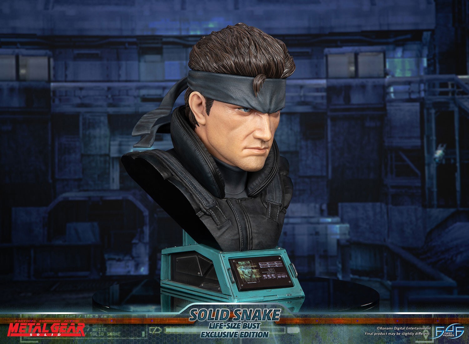 Metal Gear Solid - Solid Snake - Bust - Life-Size Bust - 1/1 - Exclusive (First 4 Figures) photo 11