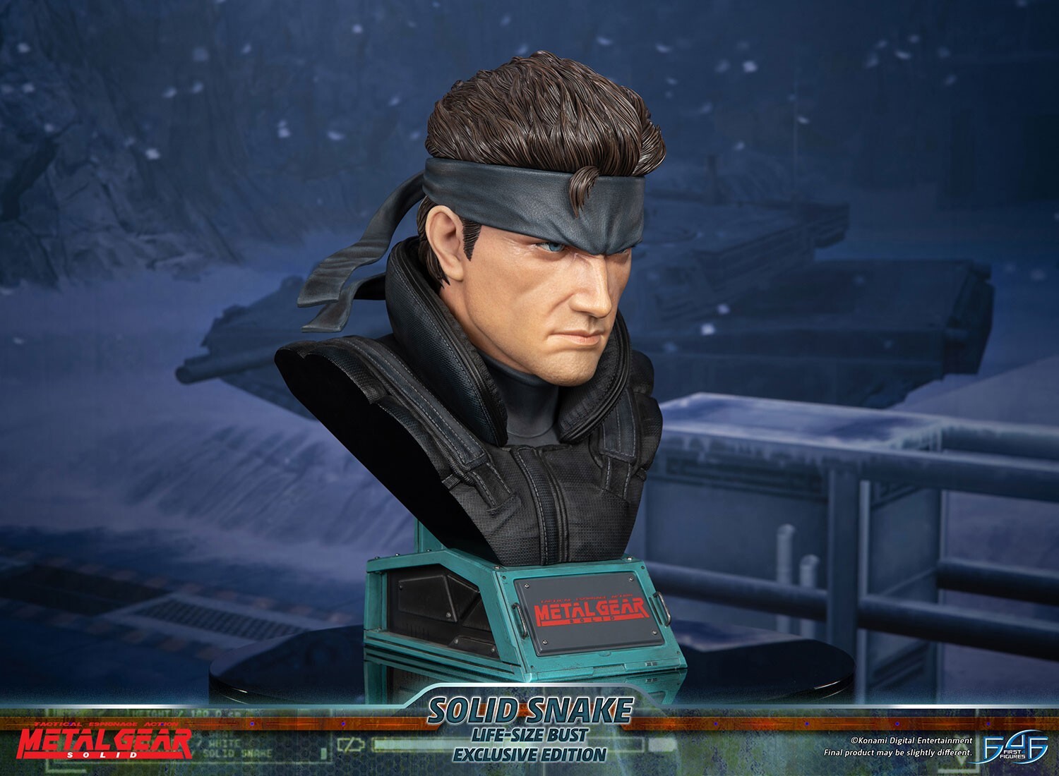 Metal Gear Solid - Solid Snake - Bust - Life-Size Bust - 1/1 - Exclusive (First 4 Figures) photo 12