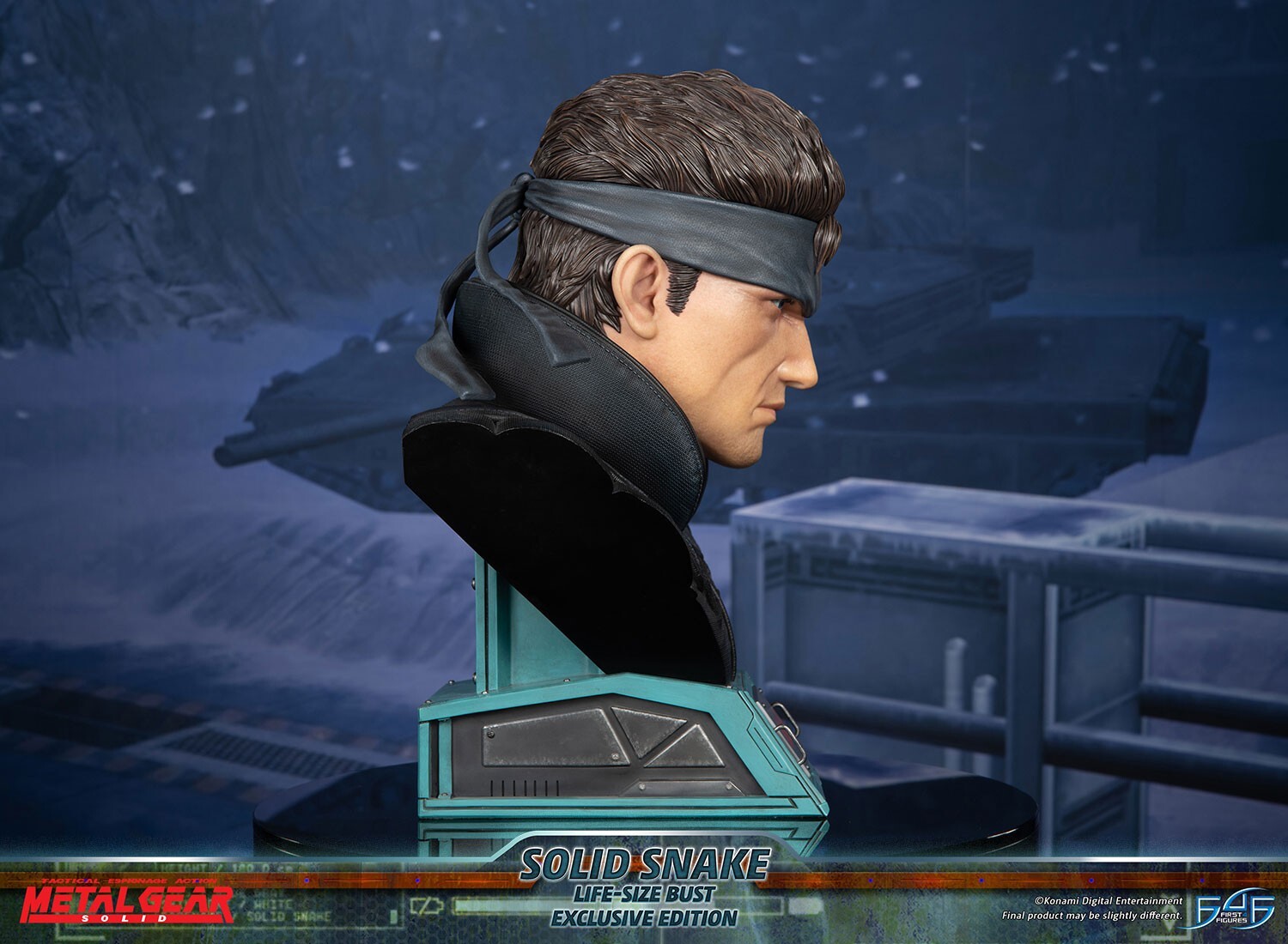 Metal Gear Solid - Solid Snake - Bust - Life-Size Bust - 1/1 - Exclusive (First 4 Figures) photo 13