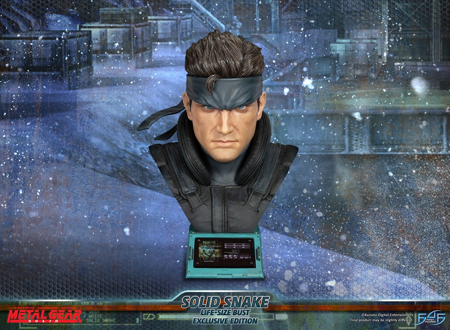 Metal Gear Solid - Solid Snake - Bust - Life-Size Bust - 1/1 - Exclusive (First 4 Figures) photo 17
