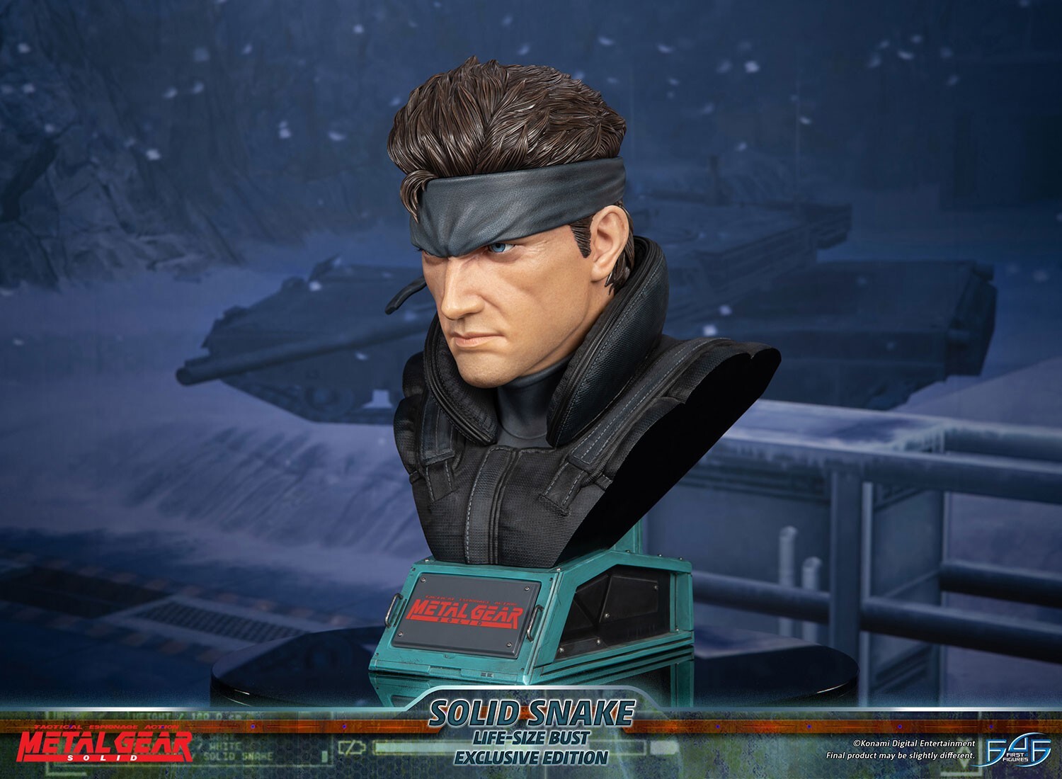 Metal Gear Solid - Solid Snake - Bust - Life-Size Bust - 1/1 - Exclusive (First 4 Figures) photo 18