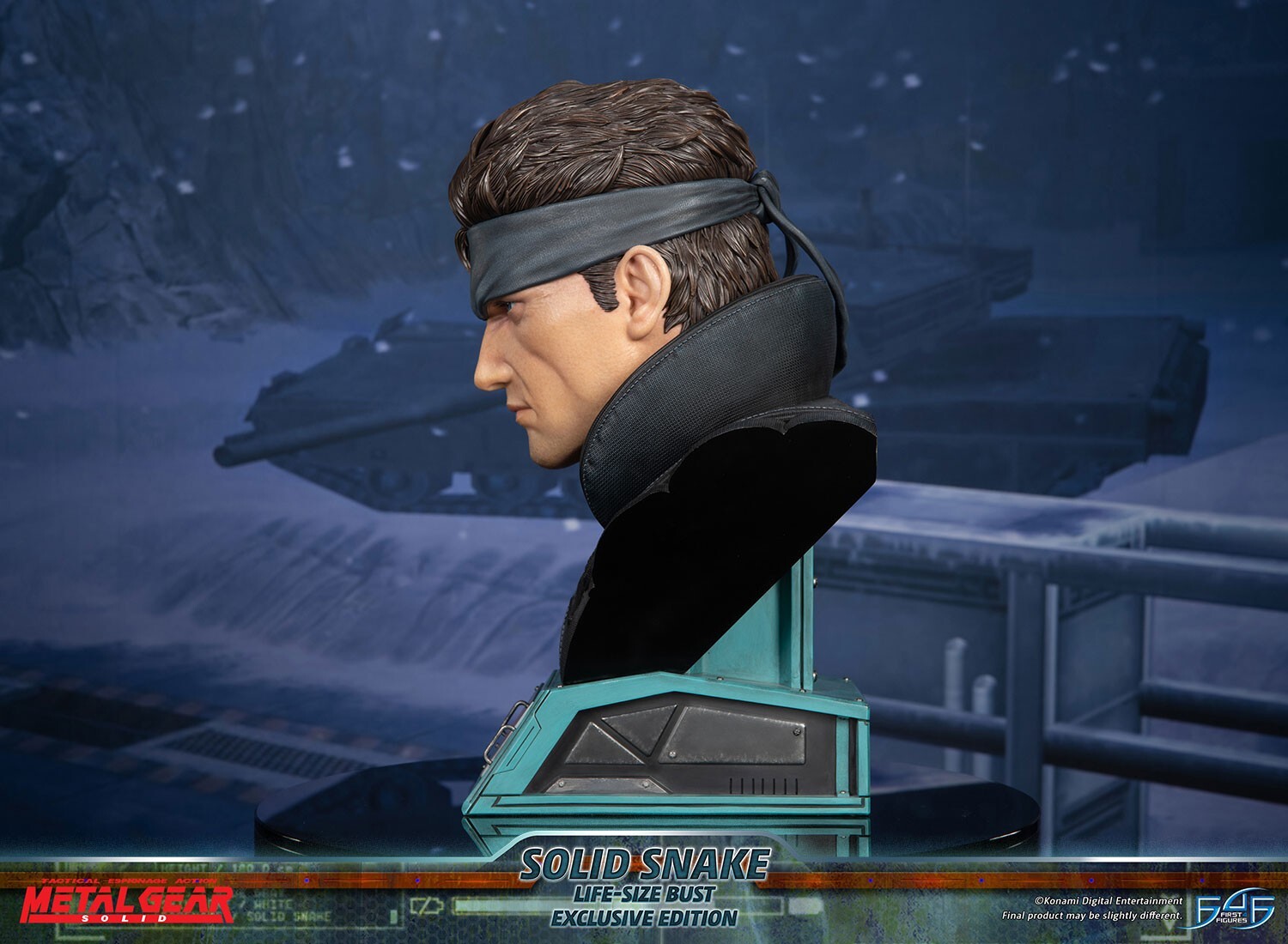 Metal Gear Solid - Solid Snake - Bust - Life-Size Bust - 1/1 - Exclusive (First 4 Figures) photo 19