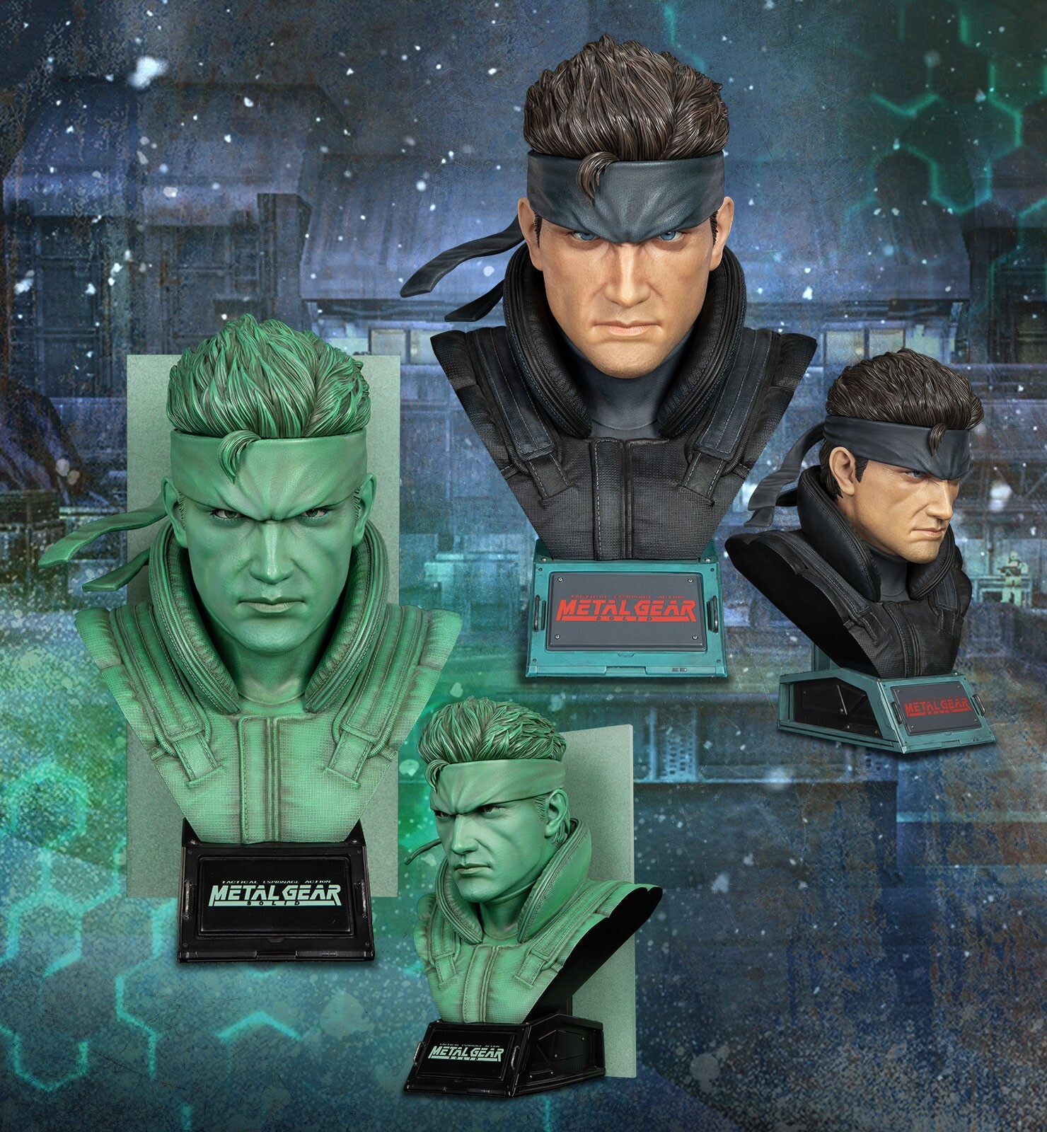 Metal Gear Solid - Solid Snake - Bust - Life-Size Bust - 1/1 - Exclusive (First 4 Figures) photo 22