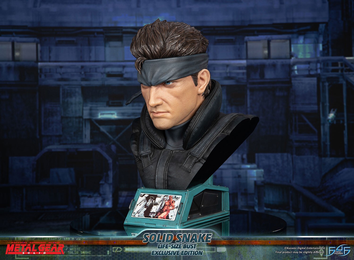 Metal Gear Solid - Solid Snake - Bust - Life-Size Bust - 1/1 - Exclusive (First 4 Figures) photo 33