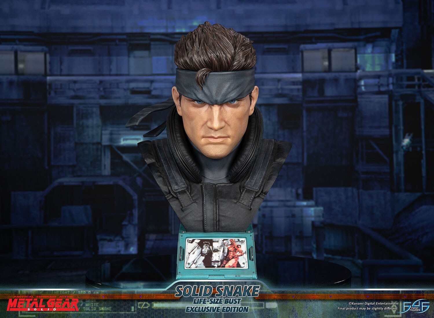 Metal Gear Solid - Solid Snake - Bust - Life-Size Bust - 1/1 - Exclusive (First 4 Figures) photo 34