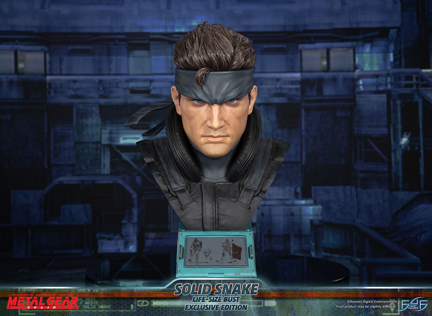 Metal Gear Solid - Solid Snake - Bust - Life-Size Bust - 1/1 - Exclusive (First 4 Figures) photo 36