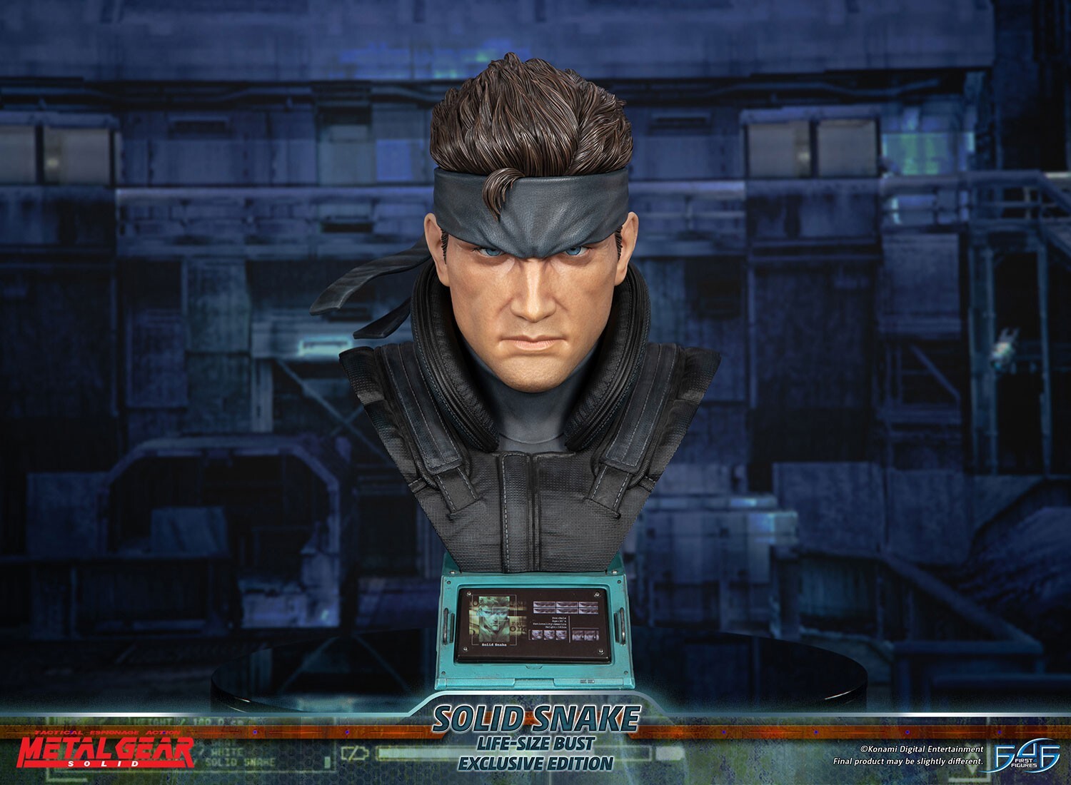 Metal Gear Solid - Solid Snake - Bust - Life-Size Bust - 1/1 - Exclusive (First 4 Figures) photo 40