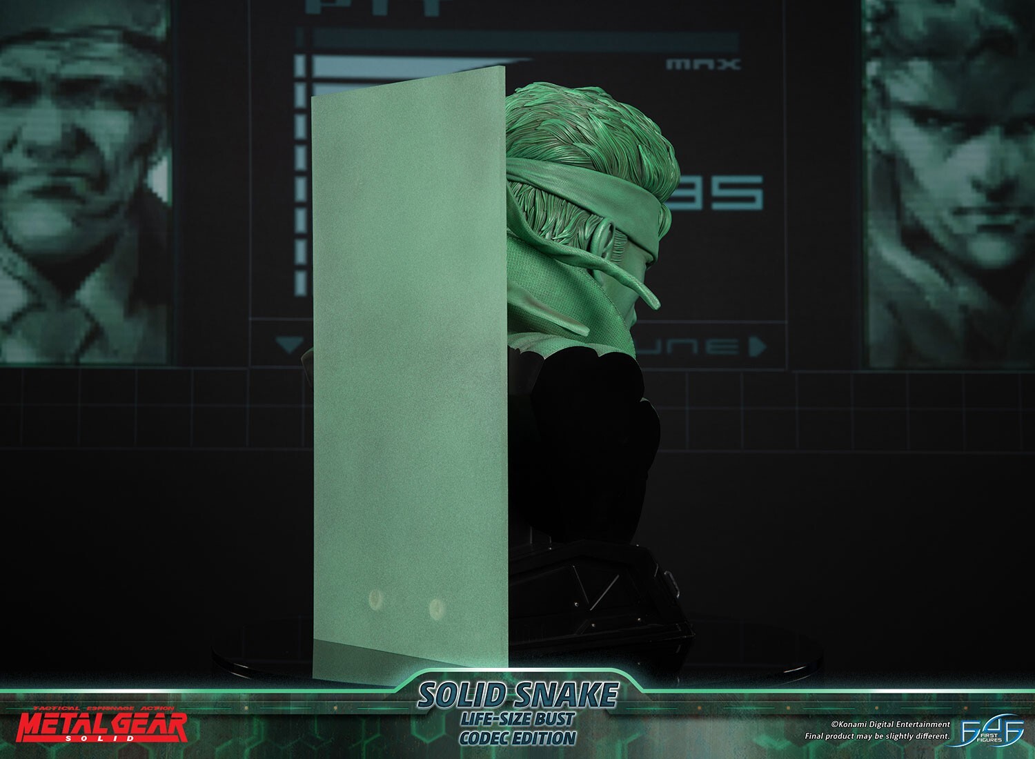 Metal Gear Solid - Solid Snake - Bust - Life-Size Bust - 1/1 - Codec Edition (First 4 Figures) photo 6
