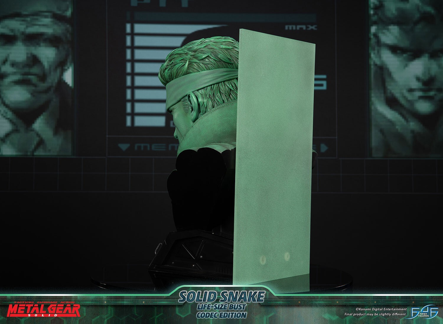Metal Gear Solid - Solid Snake - Bust - Life-Size Bust - 1/1 - Codec Edition (First 4 Figures) photo 8