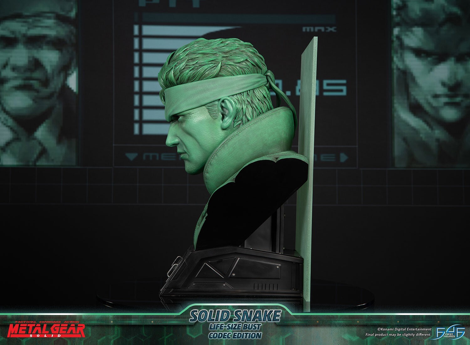 Metal Gear Solid - Solid Snake - Bust - Life-Size Bust - 1/1 - Codec Edition (First 4 Figures) photo 9