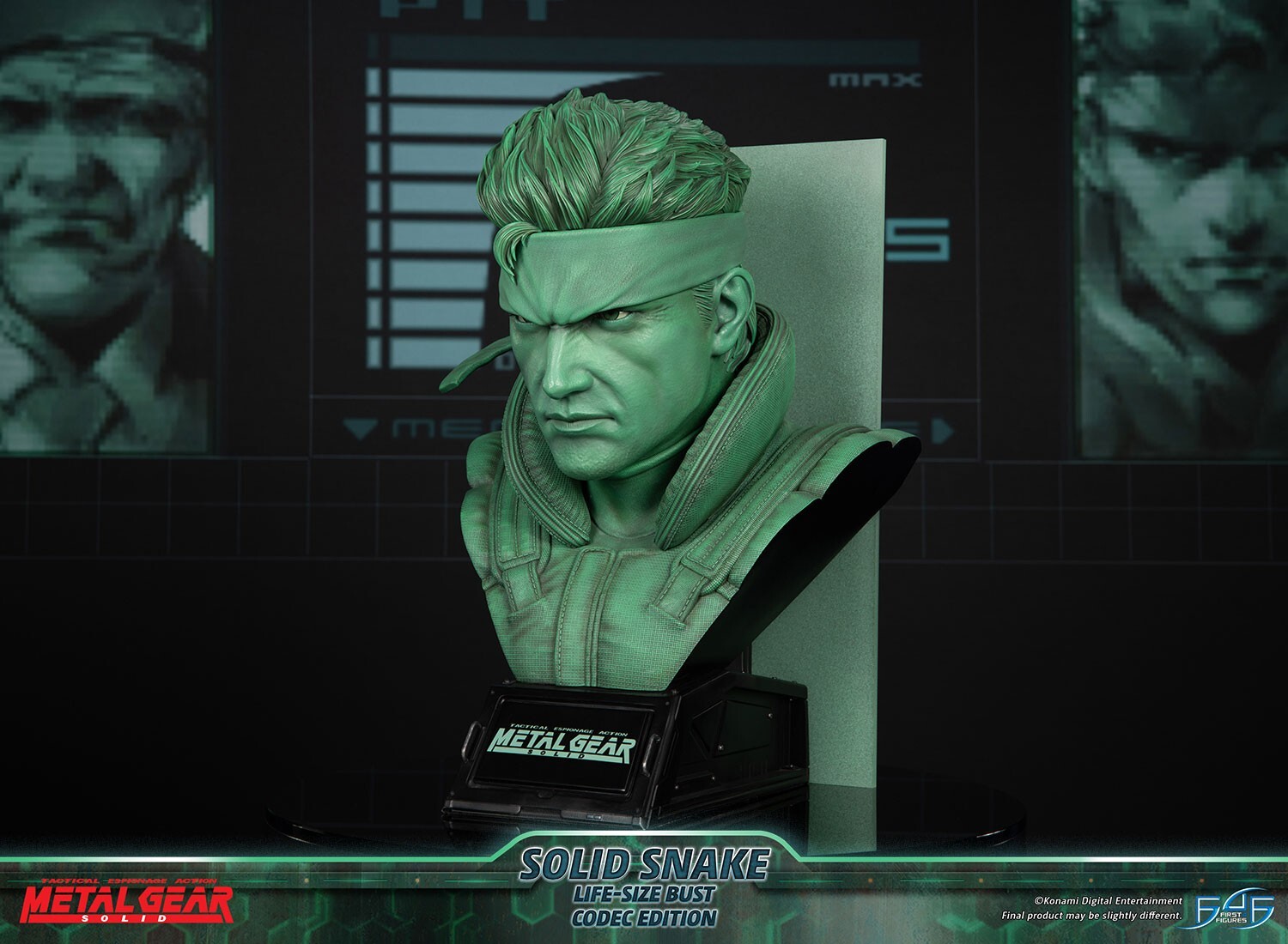 Metal Gear Solid - Solid Snake - Bust - Life-Size Bust - 1/1 - Codec Edition (First 4 Figures) photo 10