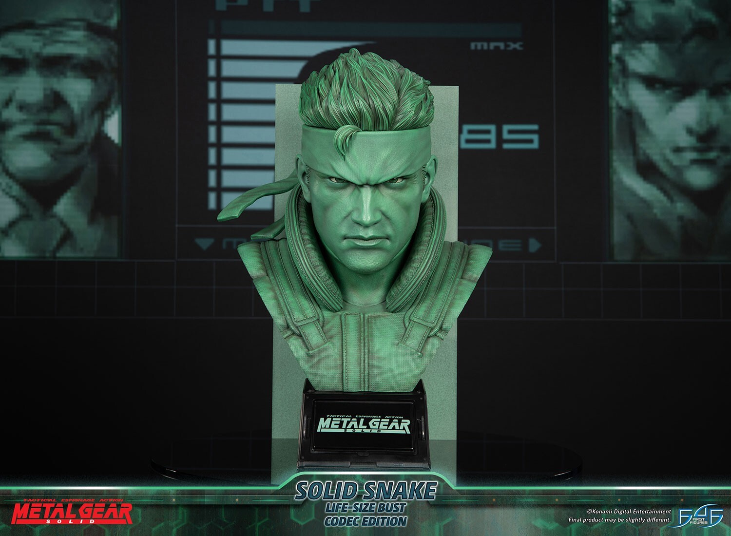 Metal Gear Solid - Solid Snake - Bust - Life-Size Bust - 1/1 - Codec Edition (First 4 Figures) photo 11